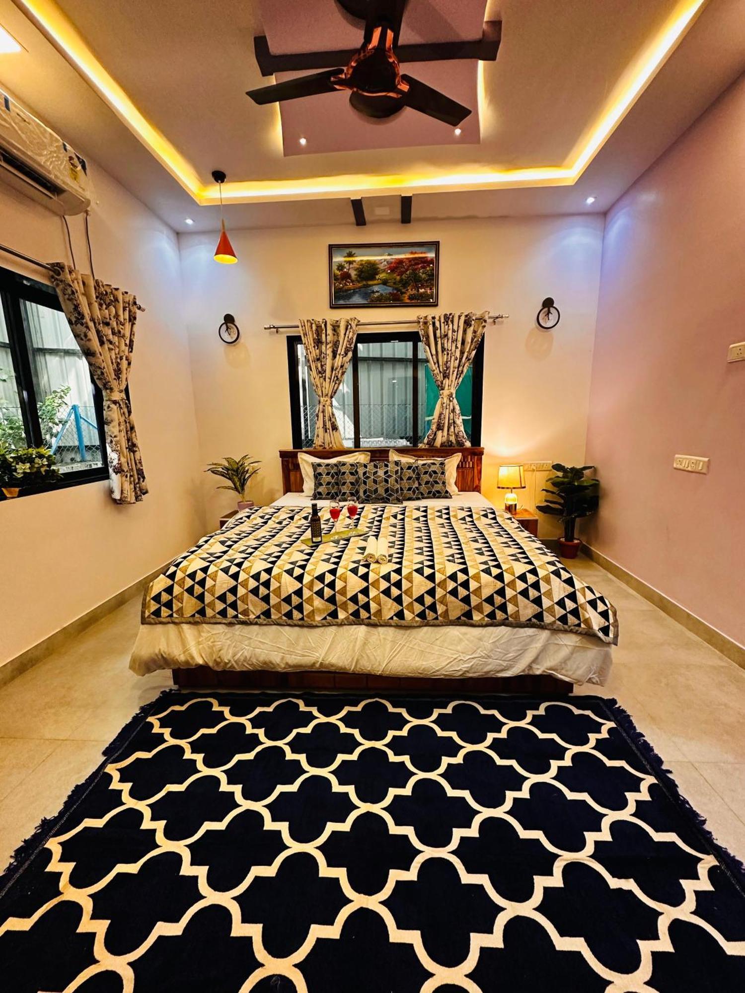 Seas The Day Luxurious 5Bhk Villa 2Min From Awas Beach With Huge Private Pool Alībāg Exterior foto