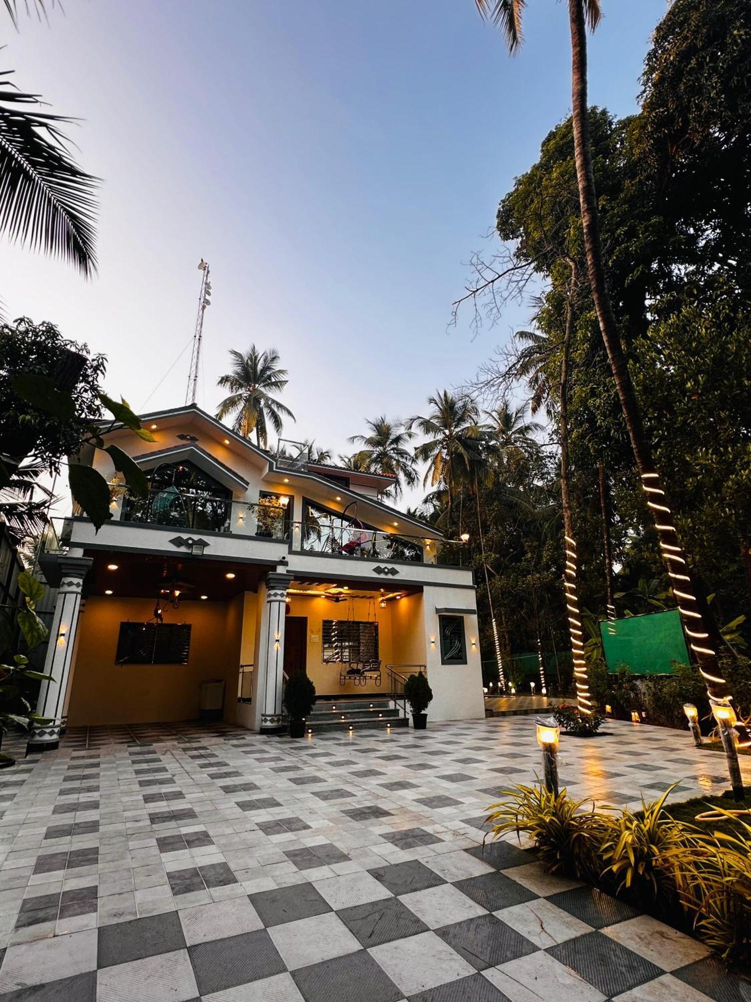 Seas The Day Luxurious 5Bhk Villa 2Min From Awas Beach With Huge Private Pool Alībāg Exterior foto