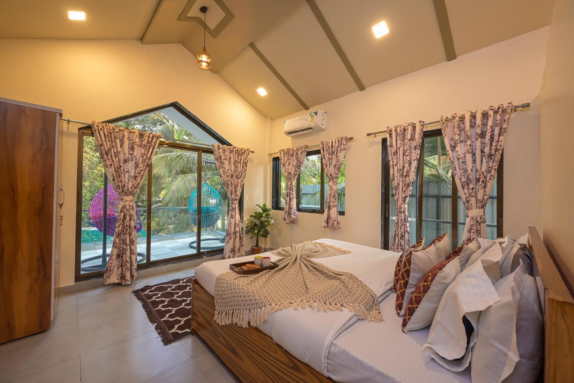 Seas The Day Luxurious 5Bhk Villa 2Min From Awas Beach With Huge Private Pool Alībāg Exterior foto